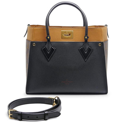 Louis Vuitton On My Side MM M53823 Noir Black 2WAY Tote Bag