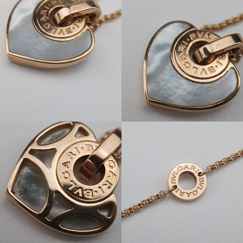 Bulgari Bvlgari Cuore Heart Cuore Heart Gold And White Au750 350657 Mf4wap