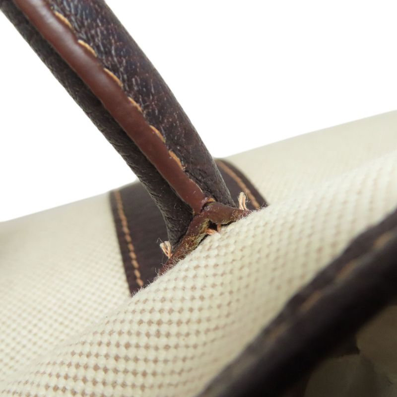 Hermes Garden Party PM Tote Bag Toile Ash Negonda Women