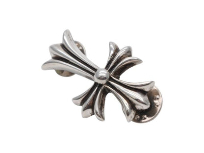 Chrome Hearts Tiny Cross Pin Badge 925 Sterling Silver — view 2