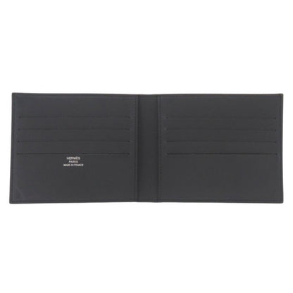 Hermes Citizen Twill Compact Vorsoft Navy Engraved B (2023) Wallet Bifold