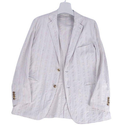 Hermes Jacket 21SS Tailored Stripe Sheer