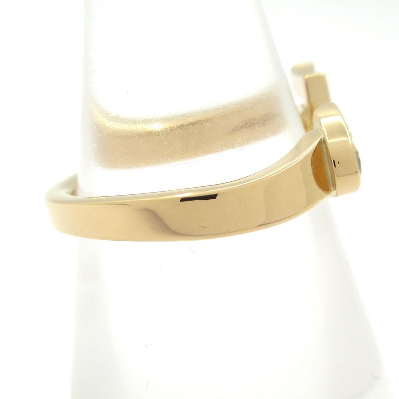 Chanel Ring 51 Extrême De Chanel N°5 Ring J12905 18K Yellow Gold X Diamond N°5