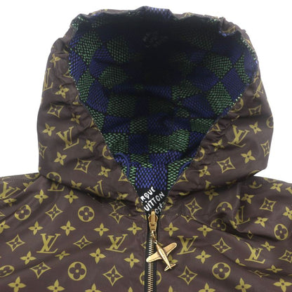  Louis Vuitton 2025 1ahbiu Monogram Damier Reversible Double Zip-up Windbreaker