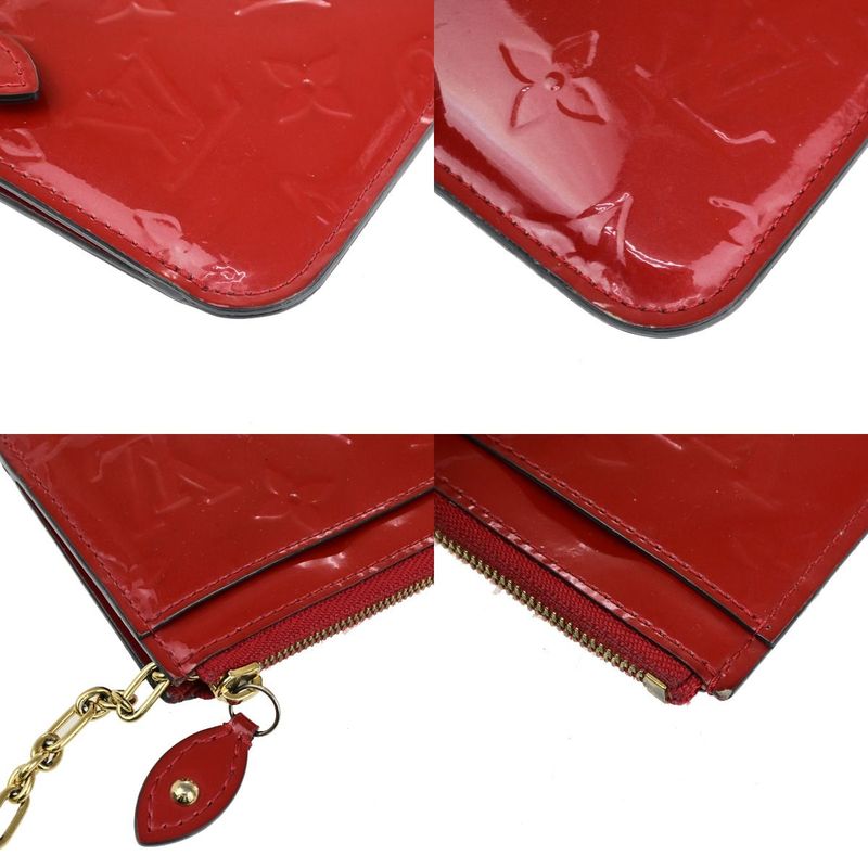Louis Vuitton Coin Case Pochette Cles Vernis Red M93559 66ec583