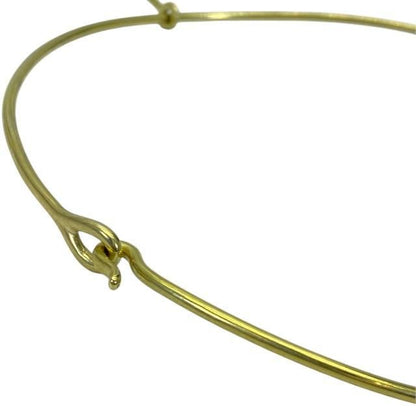Christian DIOR Necklace Choker Jewelry Accessories Small Butterfly Motif GP Gold