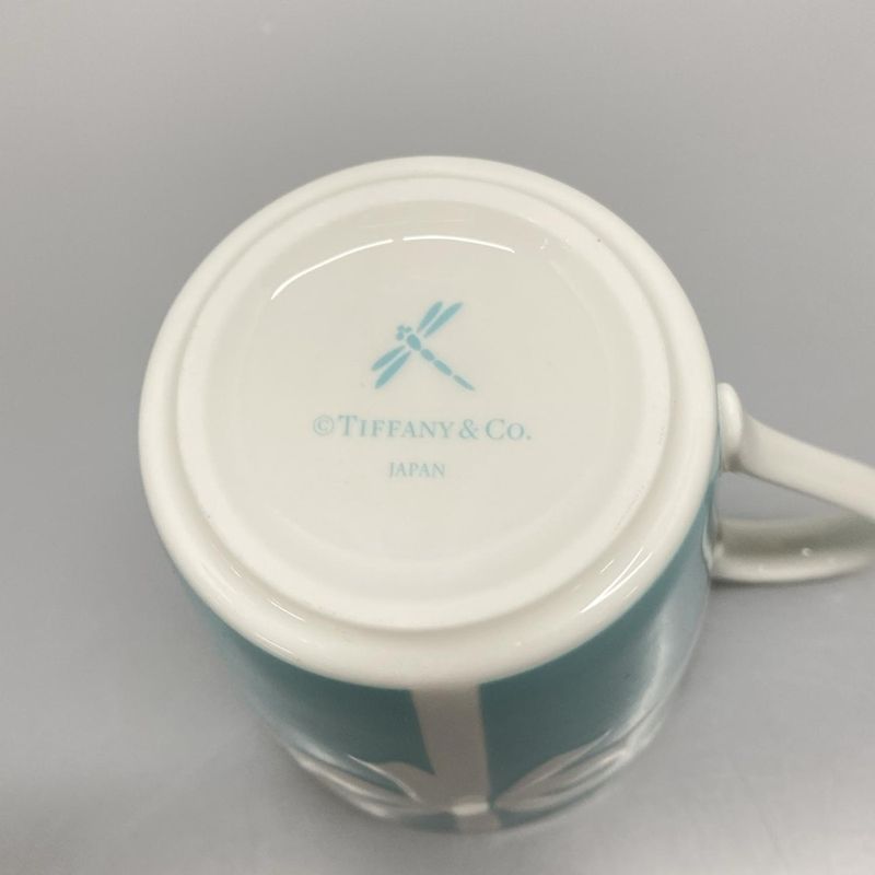 Tiffany & Co Like Dishes Blue Bow Tiffany & Co Blue And White Mugs X 2