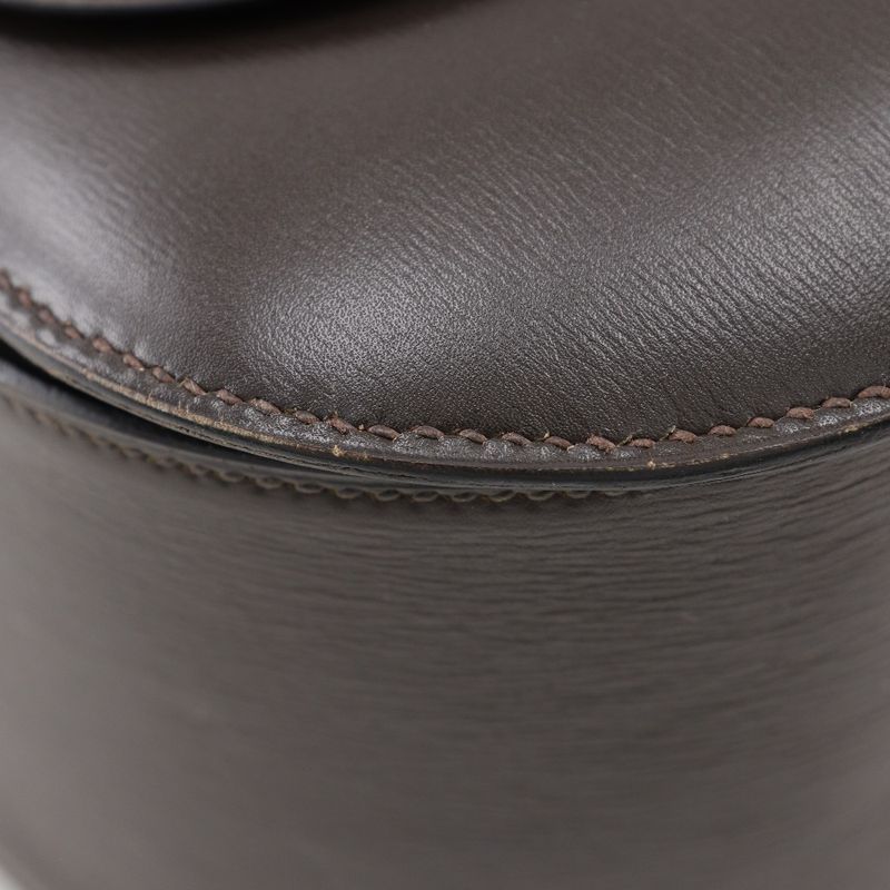 Hermes 2way Shoulder Vintage Box Calf Brown 00H Ladies Handbag