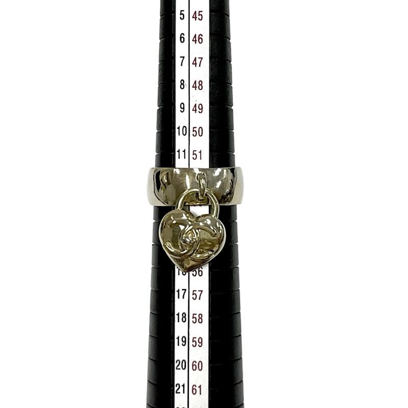 Chanel Ring Gold Coco Mark Heart