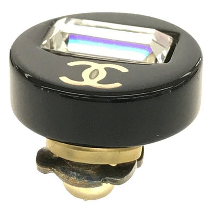 Chanel - Logo Coco Mark Earring Storage With Box - Black - Women's