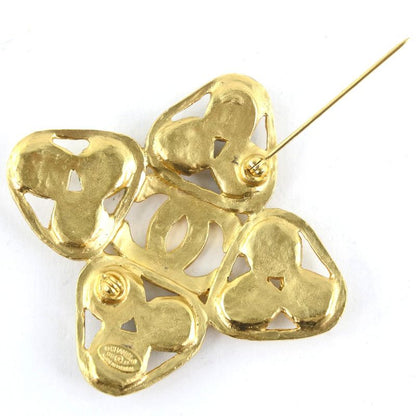 Chanel Coco Mark Gold Plated 95P Ladies 26.0g Brooch