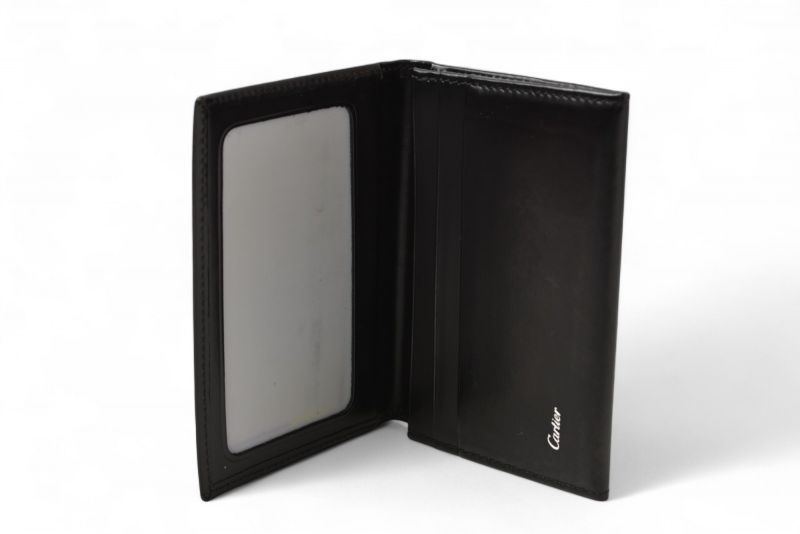 Cartier Card Case Business Card Holder Pass Case Cartier Pasha Pass Case Calf