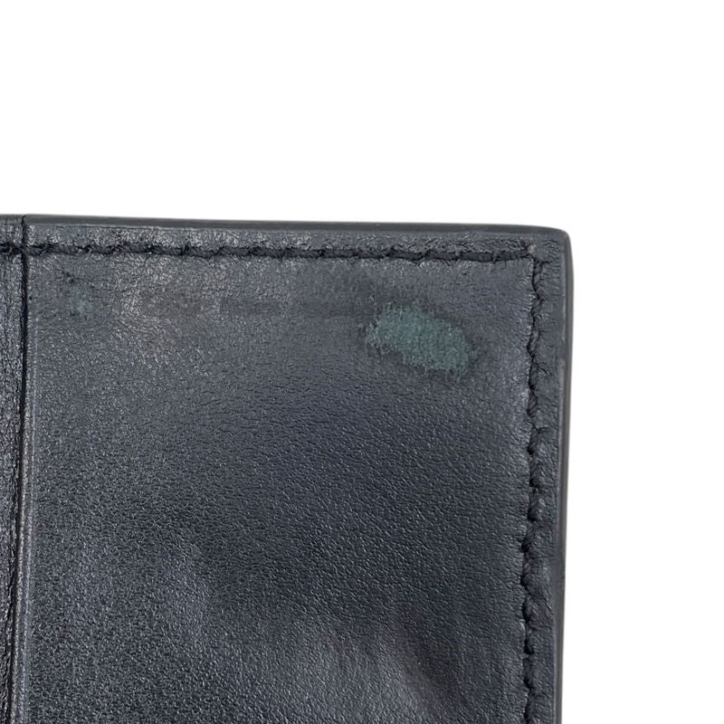 Em0553 Gucci Key Case Men's 625565 GG Embossed 6-ribbon Black