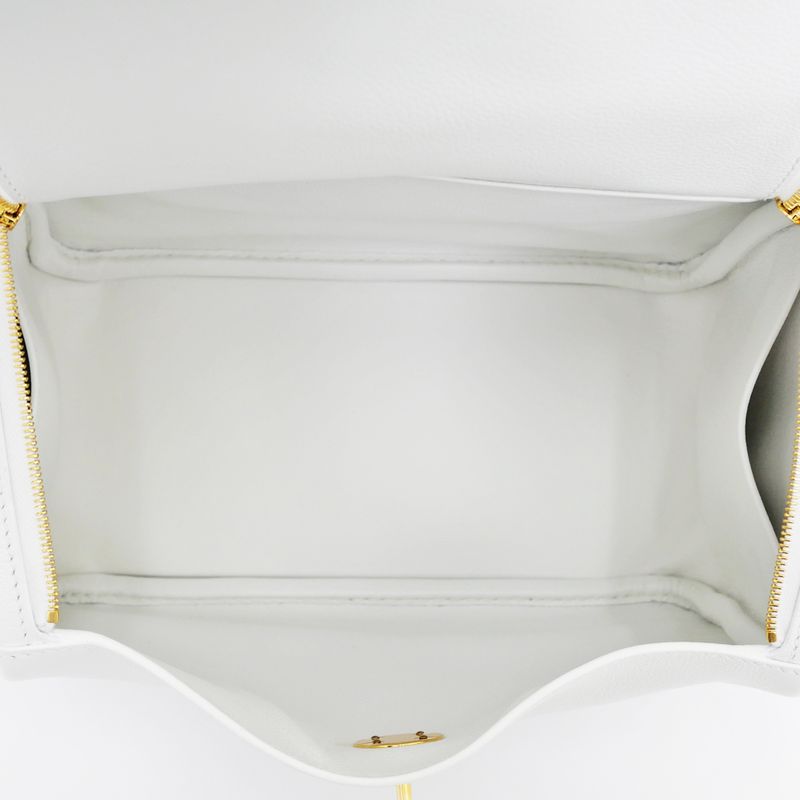 Hermes Lindy 26 New White Gold Hardware Eva Color W Engraved Shoulder