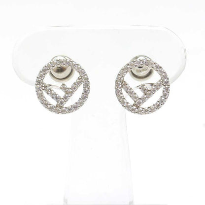 Fendi F'is Fendi Earrings Plated Rhinestones