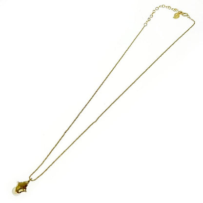 Christian Dior GP Rhinestone Faux Pearl Necklace Earring Set 328030 Necklace