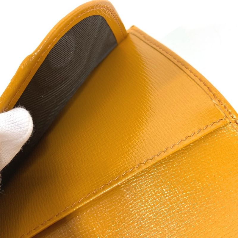 Gucci Passport Case Retro Logo 724562 GG Supreme Canvas Yellow