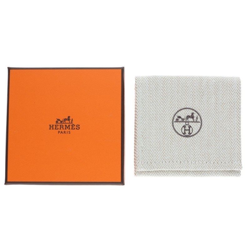 Hermes H Bill Silver Money Clip Men's