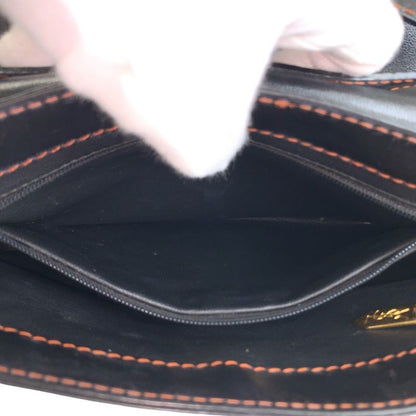 YVES Saint Laurent Yves Saint Laurent Vintage YSL Y Cutout Black Orange Gold