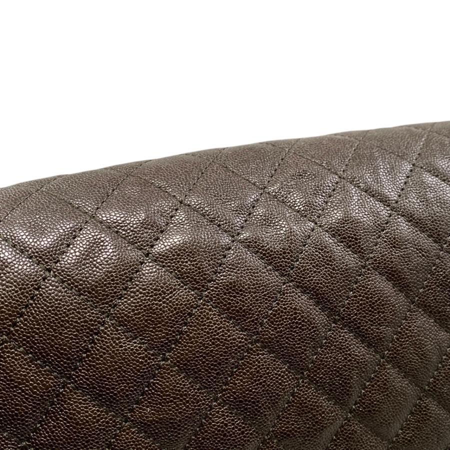 Chanel Boy Chanel Shoulder Bag Chain Bag A67086 Matelasse Caviar Skin Coco Dark