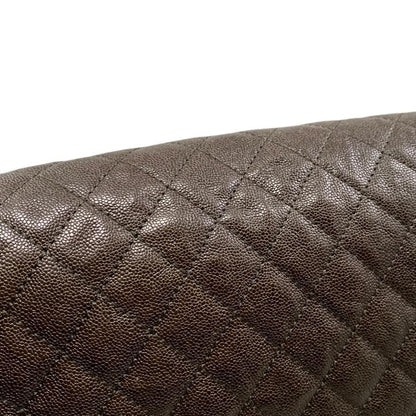 Chanel Boy Chanel Shoulder Bag Chain Bag A67086 Matelasse Caviar Skin Coco Dark