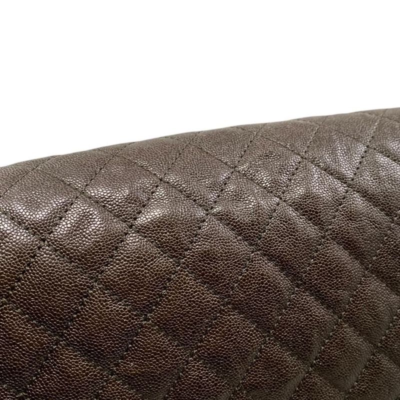 Chanel Boy Chanel Shoulder Bag Chain Bag A67086 Matelasse Caviar Skin Coco Dark