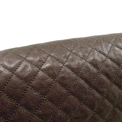 Chanel Boy Chanel Shoulder Bag Chain Bag A67086 Matelasse Caviar Skin Coco Dark
