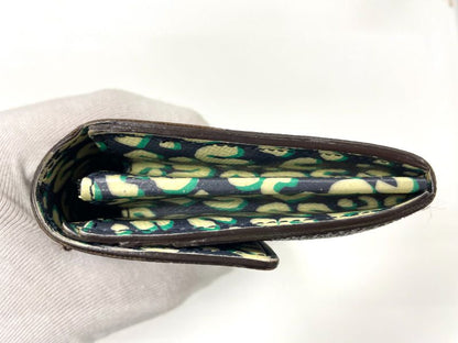 Louis Vuitton Monogram Portefeuille Sarah Long Wallet M60104 Leopard Brown And