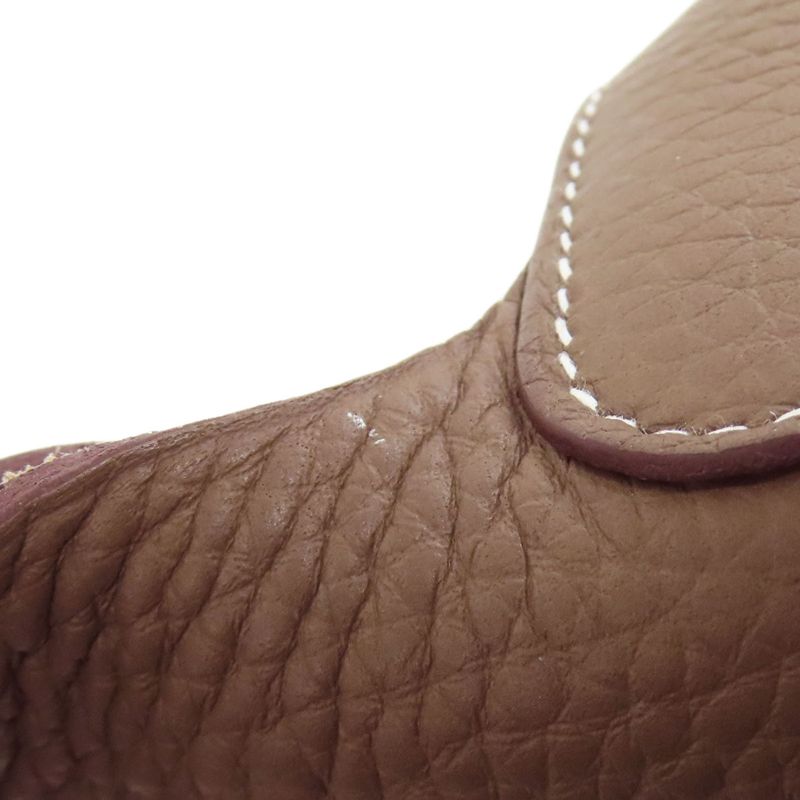 Hermes Picotin Lock PM Etape Silver Hardware Handbag Leather Women