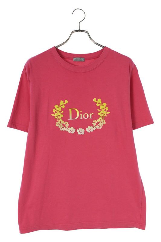 Dior 23SS 313j696a0554 Logo Embroidery Relaxed Fit T-shirt Men's L