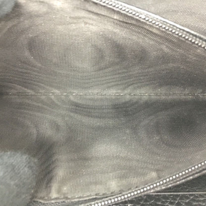 Gucci Leather Round Zipper Long Wallet Soho Soho Outlet 598187 Black