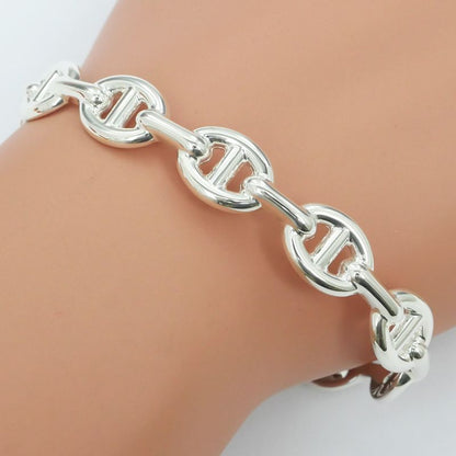 Hermes Chaine D'ancre Anchaenne Bangle ST Ag925 Women's Accessories -