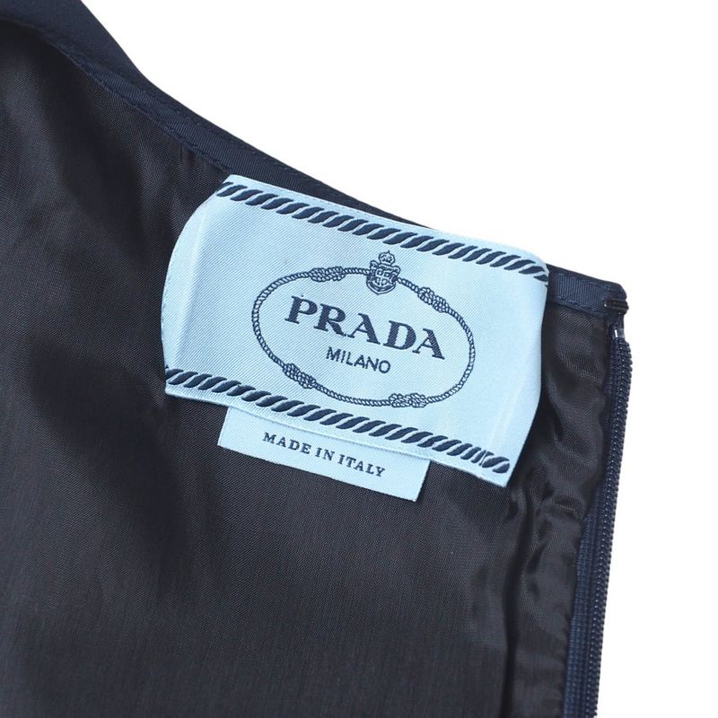 Prada Dress Size 40 V-neck Sleeveless Dress Made In Italy 20250121 Ra3010