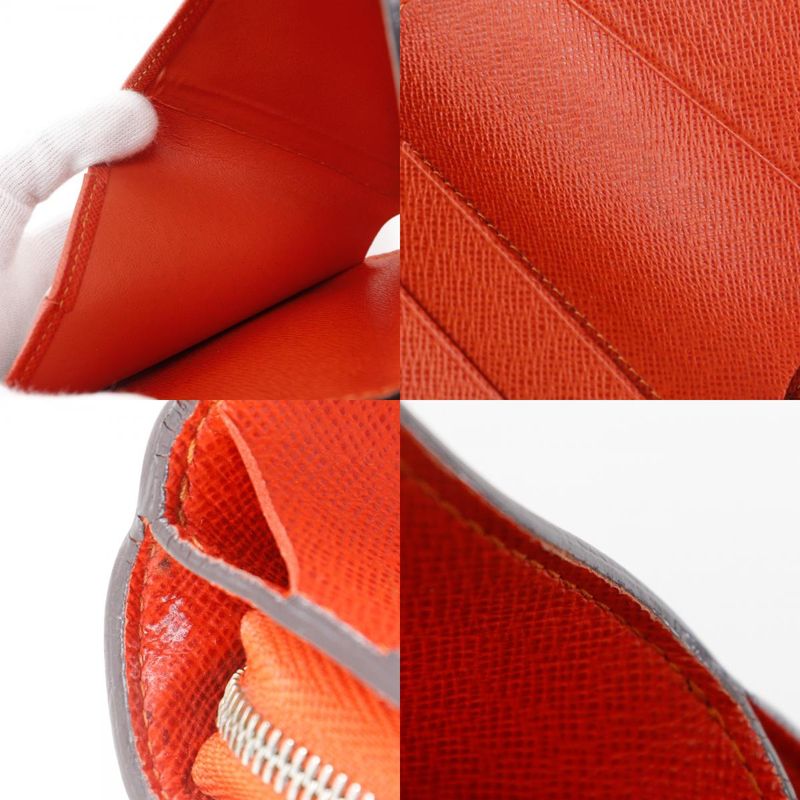 Louis Vuitton Compact Zip Perforated M95189 Monogram Perfot Orange Mi0046