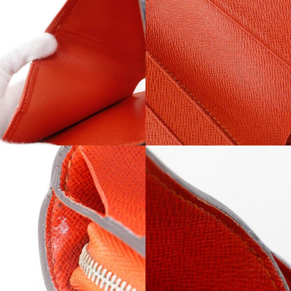 Louis Vuitton Compact Zip Perforated M95189 Monogram Perfot Orange Mi0046