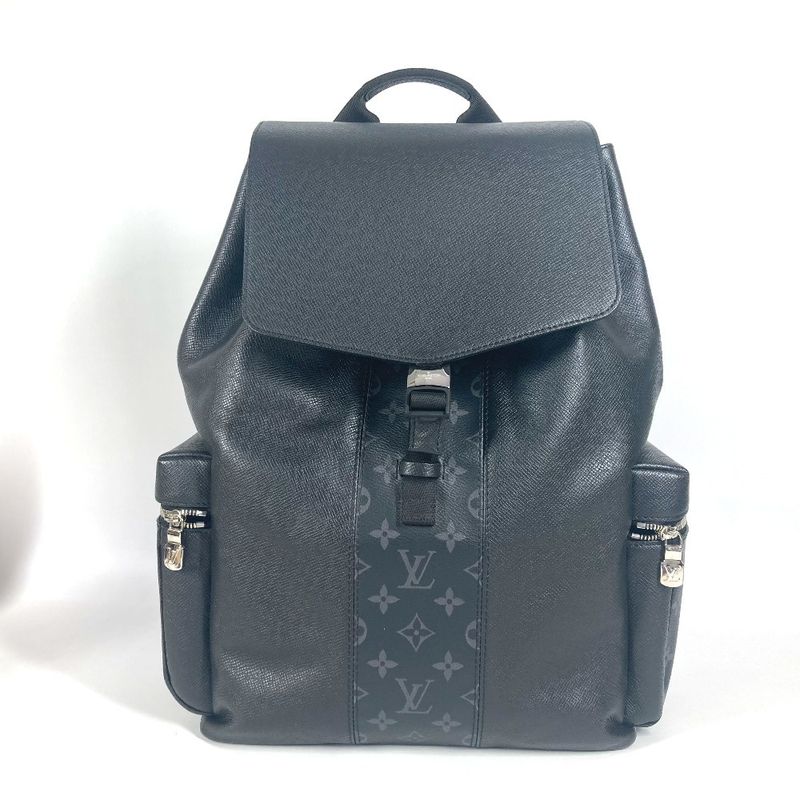 Louis Vuitton Backpack Sac Backpack M30417 Monogram Eclipse Canvas Black