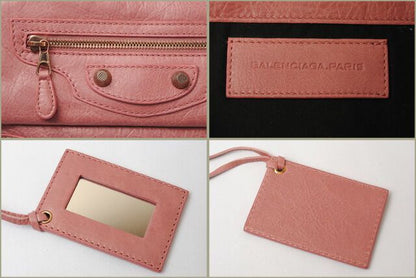 Balenciaga Clutch Bag Balenciaga Giant Envelope Vintage Pink Gold Hardware