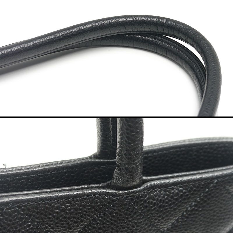 Chanel Reprint Tote Bag Caviar Skin Women's Svhardware