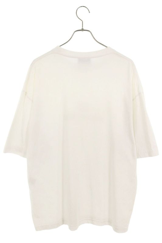 Balenciaga 21AW 612966 Tkvi7 Pixel BB Logo T-shirt Men's L