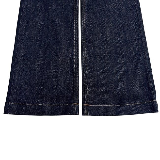 Gucci Denim Pants Navy Blue 338501 Excellent Condition 40 Denim Preowned