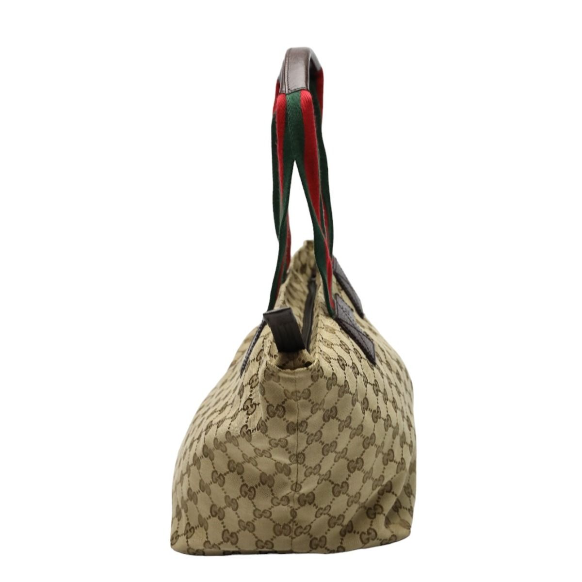 Gucci Handbag GG Canvas Tote Bag Beige