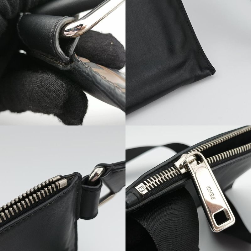 Fendi Zucca Pattern Brown Leather 7va437 A4K5 1890189