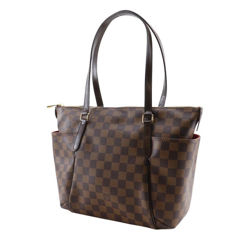 Louis Vuitton Totally PM N41282 Damier Canvas Brown Women's Tote Bag