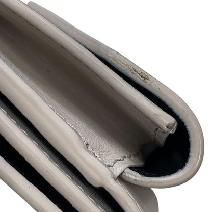 2973 Balenciaga Trifold Wallet 736730 Envelope Mini Wallet White with Box