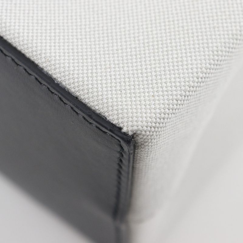 Balenciaga Small Tote Logo 7599412aaok9260 Nylon Canvas Light Gray Women Tote