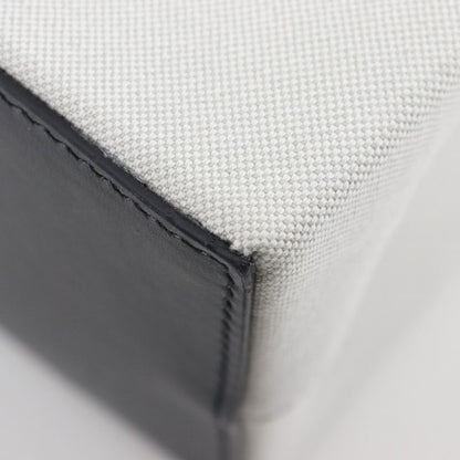 Balenciaga Small Tote Logo 7599412aaok9260 Nylon Canvas Light Gray Women Tote