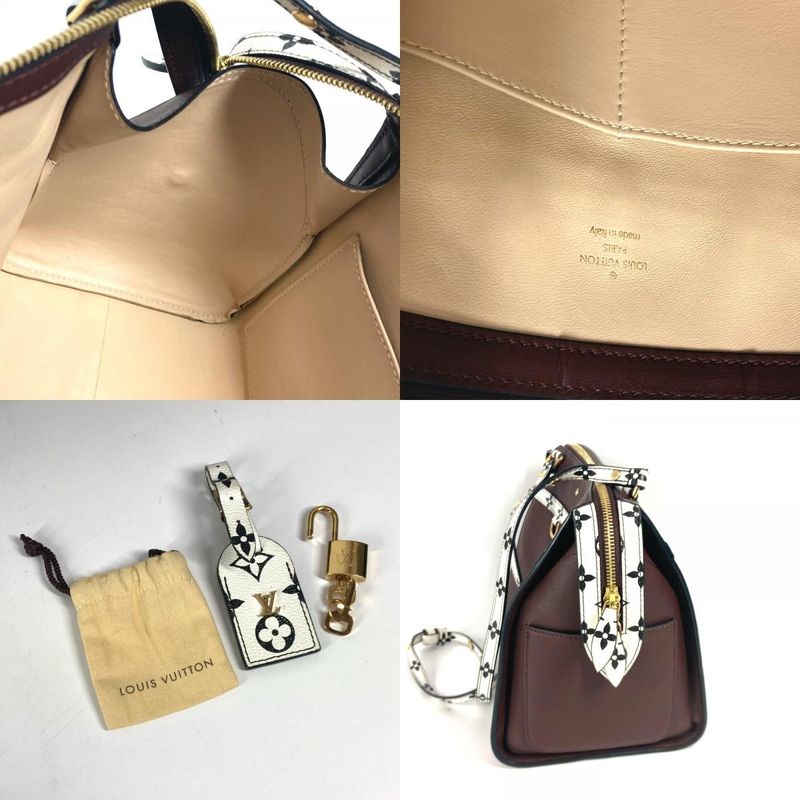 Louis Vuitton Shoulder Bag Speedy Amazon MM M42201 Leather Brown