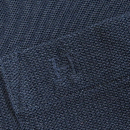 Hermes 2023 100% Cotton Short Sleeve Short Sleeved Polo Shirt Cut