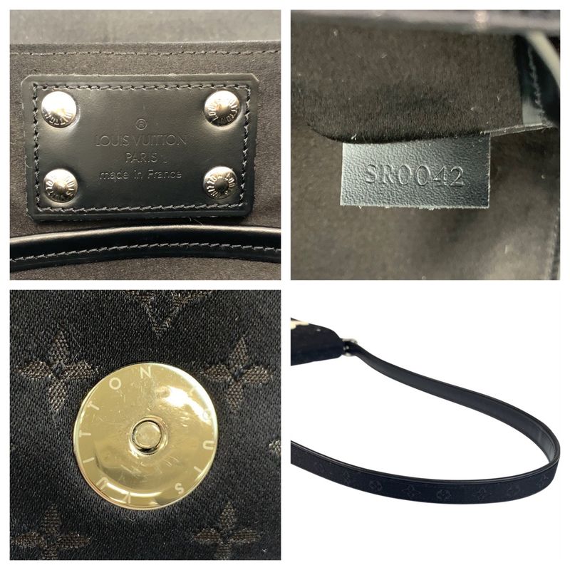 Louis Vuitton Mini Monogram Comte De Fe Musette Black M92273 Shoulder Bag