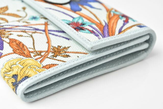 Gucci Document Case Small Bag Clutch Bag Gucci Folded Wallet Flora Limited